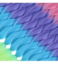 Afrika Örgülük Ombreli Sen 100 Gr. / Pembe / Mor / Açık Mi / Neon Sarı