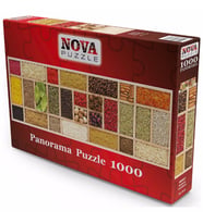 Nova Puzzle 1000 Parça Panorama Baharat Cümbüşü Puzzle