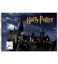 Color Harry Potter 25x35 15 Yapraklı Spiralli Resim Defteri