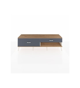 Hyperion TV Ünitesi 2 Çekmeceli  176x44x51 Aytaşı-Çam/Antrasit