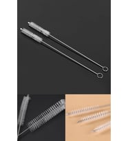 Pratik Cam Ve Metal Krom Pipet Temizleme Fırçası  Pipet Temizlik Fırçası - 1 Adet