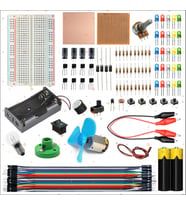 Breaboard Temel Elektrik Ve Elektronik Eğitim Set (Lamba Motor Ve Breadbord Set)