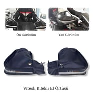 LNS VİTESLİ MOTOSİKLET REFLEKTÖRLÜ EL KORUMA RÜZGARLIK KALIN MODEL