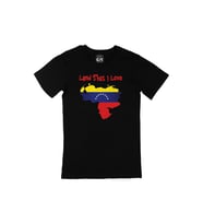 Land That I Love Venezuela Siyah Tişört