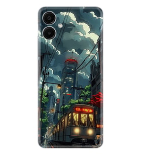 Samsung Galaxy A06 Kılıf Boutique Baskılı Resimli Train Pcode -049