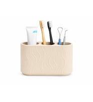 Diş Fırçası ve Diş Macunu Düzenleyici Stand Çok Bölmeli Banyo Organizeri Masaüstü ve Lavabo Düzenleyici
