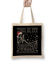 This Is My Bhs Christmas Jumper Bez Çanta Uzun Saplı