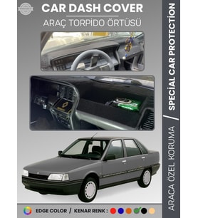 RENAULT 21 CONCORDE Torpido Örtüsü Ön Göğüs Koruma Torpido Koruma Araca Özel Tam Uyum Kaymaz