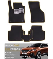 Peugeot 3008 (2017-2020) Uyumlu EVA Paspas Tam Set – Birebir Uyum,Araca Özel Tasarım,Su Geçirmez