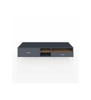Kronos TV Ünitesi 2 Raflı 2 Çekmeceli  220x59x51 Antrasit-Çam/Antrasit