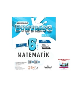 Günay Yayınları 2025-2026 6. Sınıf Matematik Bumerang Konu Anlatımlı Gelişmiş Yeni Nesil Güncel Müfredat (Çok Renkli)