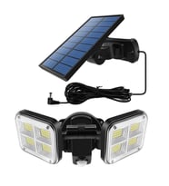 UpWay Güneş Enerjili 120 Led Şarjlı Hareket Sensörlü 500 Lümen Solar Aydınlatma Lamba