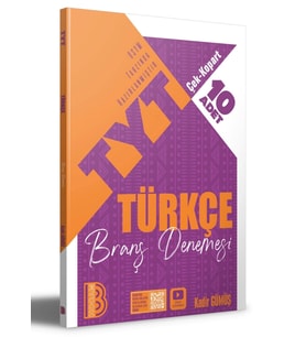 Benim Hocam Yayınları 2026 Tyt Türkçe Çek Kopar 10'lu Branş Denemesi