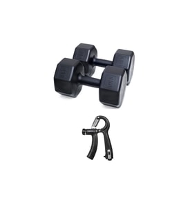 PS SPOR 6 KG DAMBIL X 2 ADET = 12 KG + SAYAÇLI AYARLANABİLİR EL YAYI