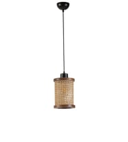 GİZEM KÜÇÜK TEKLİ CEVİZ RATTAN SARKIT