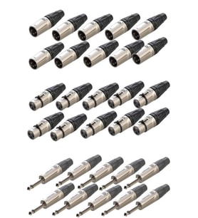 Lastvoice Connection Paket-2 Jak XLR Konnektör Paketi