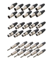 Lastvoice Connection Paket-2 Jak XLR Konnektör Paketi