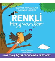 Renkli Hayvanlar - Süper Hayvanlar Boyama Serisi