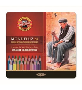 Koh-i-Noor Mondeluz Aquarell Sulu Boya Kalem Seti 24lü 3724