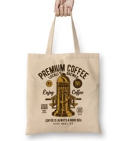 Enjoy Premium Coffee Espresso Machine Bez Çanta Uzun Saplı