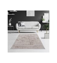 Breda Modern Salon ve Oturma Odası Halısı - Gri