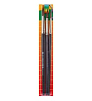BRONS BR-674 SULU BOYA FIRÇA SETİ 3'LÜ 145/4-8-12
