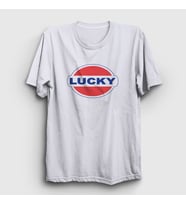 Presmono Unisex Beyaz Logo Lucky Halsey T-Shirt 459481tt
