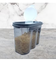 2 Kapaklı Ölçekli Erzak Saklama Kabı - 1,2 Litre - SA930 (5690)