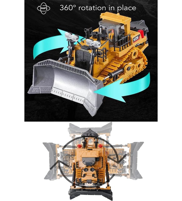 YIGONG 9 KANALLI 2.4 GHZ UZAKTAN KUMANDALI IŞIKLI ŞARJLI METAL