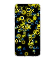 Samsung Galaxy A01 Core  Kamera Korumalı Kapak Semboller  Tasarımlı  Şeffaf Kılıf