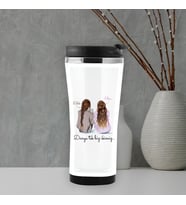 En İyi Arkadaşım İsme Özel Mesajlı Termos Mug (Karışık)