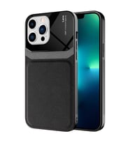 Uyumlu Model Apple iPhone 13 Pro Kılıf Parlak TPU Emiks Kapak (Siyah)