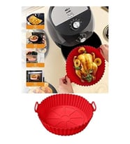 SİLİKON YUVARLAK AIRFRYER KABI