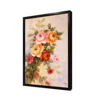 Güller Çerçeveli Mdf Tablo