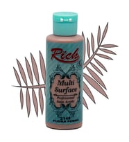 Rich Multi Surface Her Yüzey İçin Akrilik Boya 120 cc. 2148 PUDRA PEMBE 