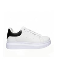 M2S Beyaz-Siyah Qun Unisex Sneaker