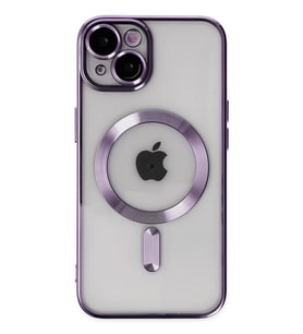 Mey İthalat® iPhone 14 Kılıf Kross Magneticsafe Kapak - Mor