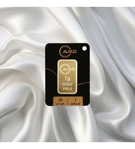 1 Gr 24 Ayar Ard Gram Altın