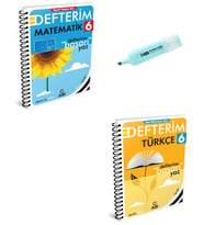 6.Sınıf Matematik Ve Türkçe Akıllı Defterim