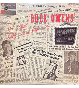 Buck Owens 41st Street Lonely Heart's Club / Weekend Daddy LP Plak (Karışık)