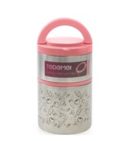 2 Katlı Çift Duvarlı 930 ml Yemek Termosu