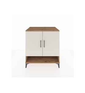 Kronos Şifonyer 3 Raflı 2 Kapaklı 88x59x96 Çam-Aytaşı