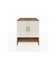 Kronos Şifonyer 3 Raflı 2 Kapaklı 88x59x96 Çam-Aytaşı