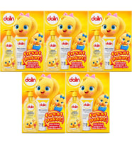 Dalin Bebek Şampuanı 700 ML + Likit Pudra 100 ML Fırsat Paketi (5 Li Set)
