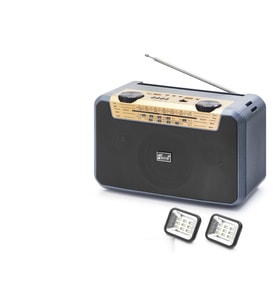 Bluetooth Fm Radyo Usb Tf Aux Solar Şarjli Çift Led Aydinlatmali Kamp Hoparlör FP397S