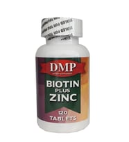 Dmp Biotin Plus Zinc 120 Tablets