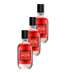 Avon Wild Country Rush Erkek Parfüm Edt 75 Ml. Üçlü Set