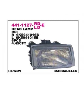 Far Polo Classic  Caddy  1997-2000 Sol (1 Adet) (Oem No: 6K5941015)