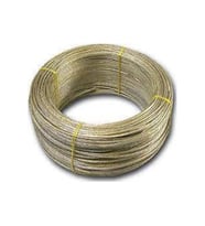 15 Metre Izoleli Çelik Halat 4 Mm Pvc Kaplı Çelik Halat Çamaşır Ipi 15 Metre  (Çok Renkli)