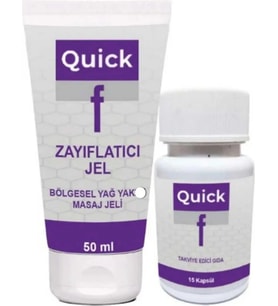 Quickf Bölgesel Jel 50 ml + Quickf 15li